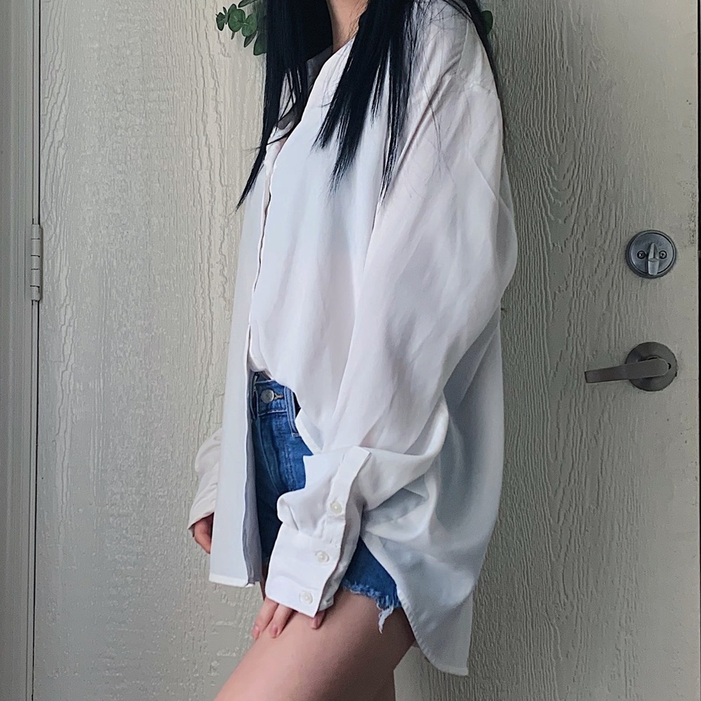White button up